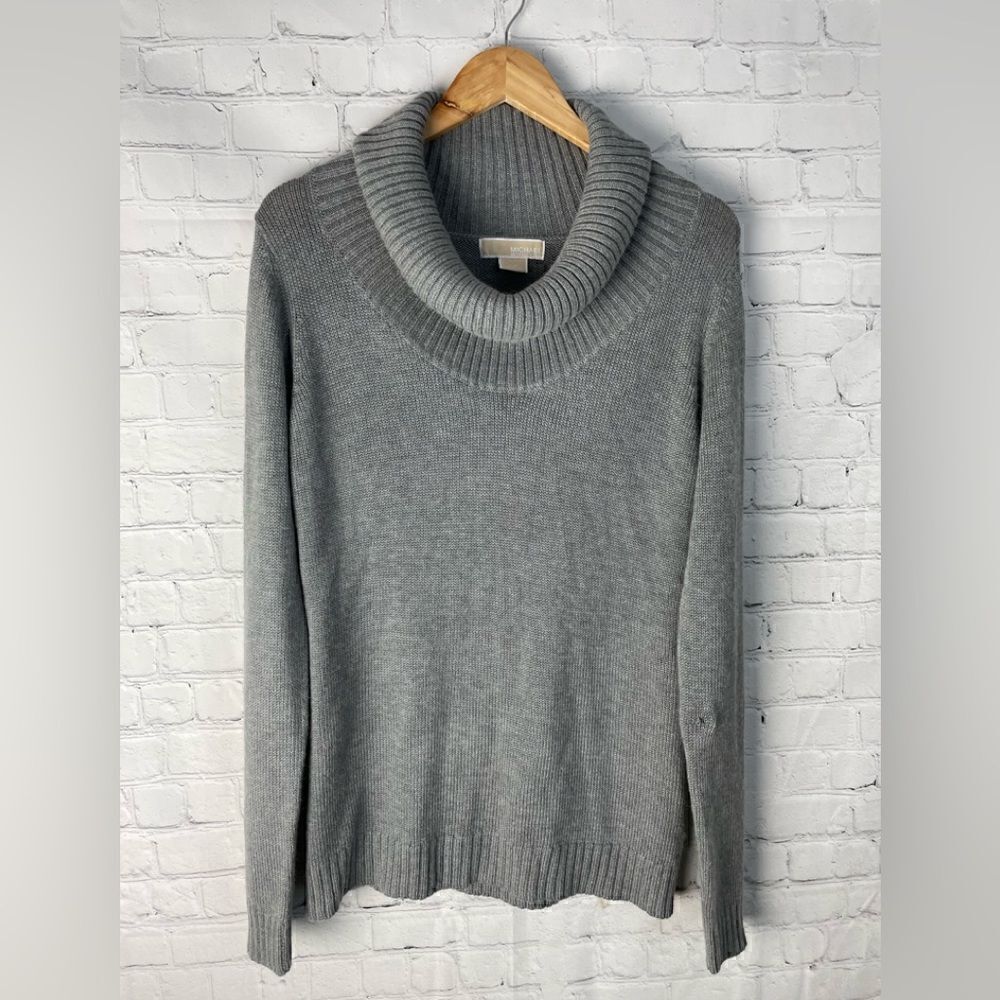 Michael Kors Gray Turtleneck Sweater XL